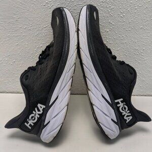 HOKA One Clifton 8 Running Shoes Womens Size 11 B Mens 10 Black F27222G